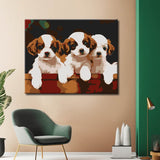 Paint by Numbers Animals Puppies