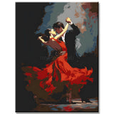 Painting by Numbers Tango Dancers