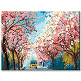 Painting by Numbers Cherry Blossom