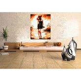 Painting by Numbers for Adults Woman by The Sea