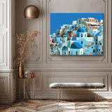 Painting by Numbers Santorini Greece