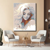 Painting by Numbers Blonde Woman