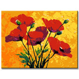 Paint by Numbers for Adults Poppies