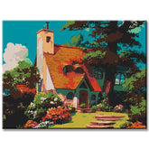 Painting by Numbers Pictures Old House