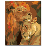 Painting by Numbers Animals Lowen Couple
