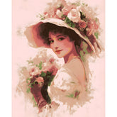 Painting by Numbers Woman with Hat