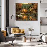 Painting by Numbers forest House