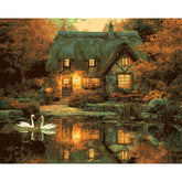 Painting by Numbers forest House