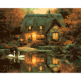 Painting by Numbers forest House