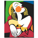 Painting by Numbers Picasso Lady