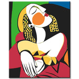 Painting by Numbers Picasso Lady