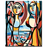 Painting by Numbers MasterPanel Picasso Woman in Front of Mirror