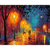 Painting by Numbers Pictures Avenue in The Rain