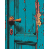 Paint by Numbers Wooden Door