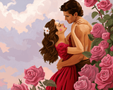 Painting by Numbers Lovers Roses