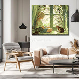 Painting by Numbers Child with Cat