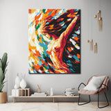 Painting by Numbers Nude Woman Abstract