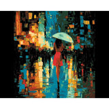 Painting by Numbers People Woman with A Parasol