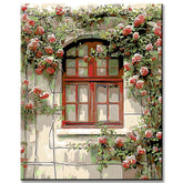 Paint by Numbers Rose Vines