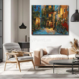 Painting by Numbers Old Town Corner House