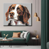 Painting by Numbers Dogs Irish Setter