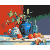 Painting by Numbers Still Life Autumn Flowers