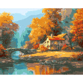 Painting by Numbers House by The Stream