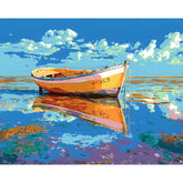 Painting by Numbers Pictures Boat At Low Tide