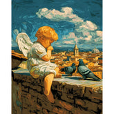 Painting by Numbers Angels Doves