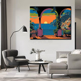 Painting by Numbers Pictures View of The Lake