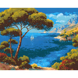 Painting by Numbers Pictures of A Sea Bay