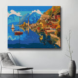 Painting by Numbers Nature Lake in italy