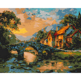 Painting by Numbers Pictures Old Village