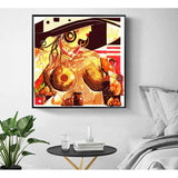 Painting by Numbers Nude with Hat