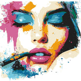 Painting by Numbers Modern Art Modern Art Face