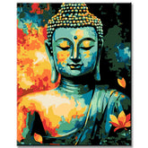 Painting by Numbers Sleeping Buddha