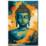 Paint by Numbers Sleeping Buddha Artwork