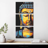 Painting by Numbers Sleeping Buddha Tradition- 3-Panel (Triptych)