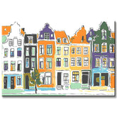 Painting by Numbers Old Town Houses