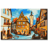 Painting by Numbers Germany Rothenburg o.d. Tauber