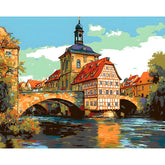 Painting by Numbers Bamberg Town Hall Old Town