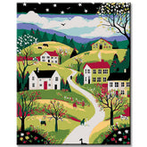 Paint by Numbers Art Hills Landscape Views