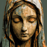 Painting by Numbers Art Picture of Mary