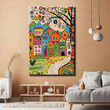 Painting by Numbers Modern Art Houses