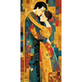 Painting by Numbers Modern Art Love Act