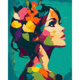 Painting by Numbers Modern Art Woman Act