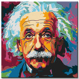 Painting by Numbers Albert Einstein Modern Painting Art