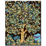 Malen nach Zahlen Baum