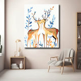 Paint by Number Deer Couple