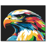 Paint-by-Numbers-Colorful Eagle